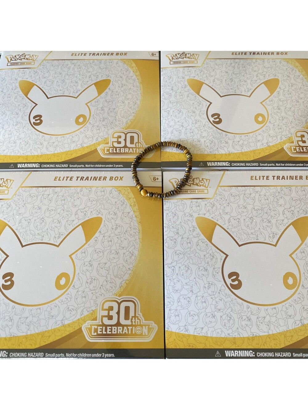 Lot of 4 30th Anniversary Elite Trainer Box ETB Pokémon